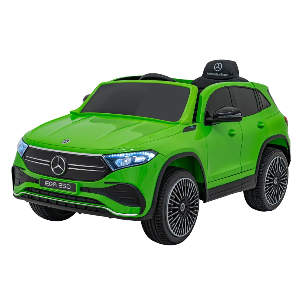 Elektromobilis Mercedes Benz EQA 250, Green-Elektromobiliai vaikams, Visureigiai-e-vaikas