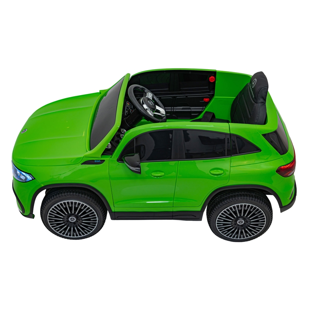Elektromobilis Mercedes Benz EQA 250, Green-Elektromobiliai vaikams, Visureigiai-e-vaikas