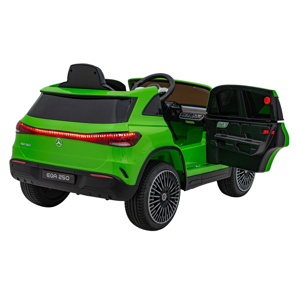 Elektromobilis Mercedes Benz EQA 250, Green-Elektromobiliai vaikams, Visureigiai-e-vaikas