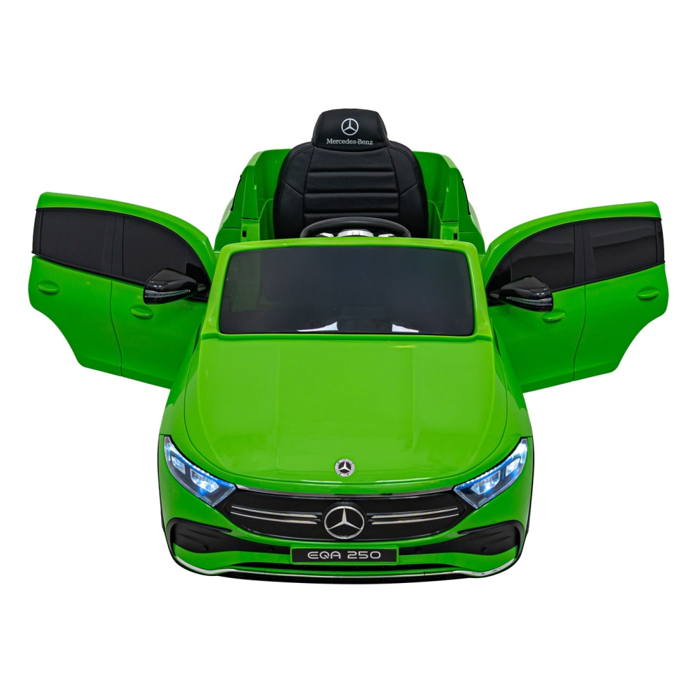 Elektromobilis Mercedes Benz EQA 250, Green-Elektromobiliai vaikams, Visureigiai-e-vaikas