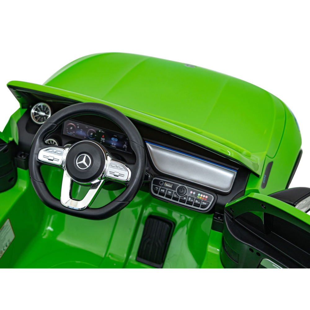 Elektromobilis Mercedes Benz EQA 250, Green-Elektromobiliai vaikams, Visureigiai-e-vaikas