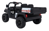 Elektromobilis Champion Pick-Up, Black-Elektromobiliai vaikams, Sunkvežimiai-e-vaikas
