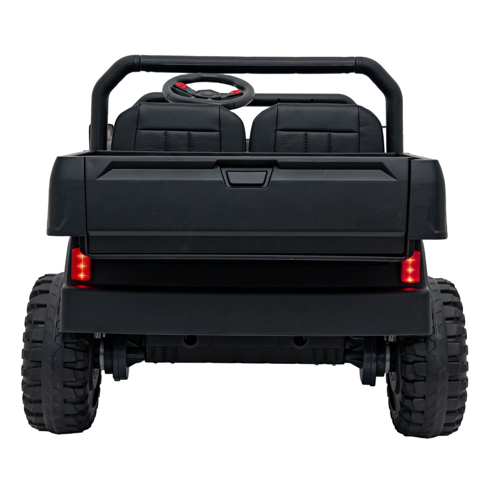 Elektromobilis Champion Pick-Up, Black-Elektromobiliai vaikams, Sunkvežimiai-e-vaikas