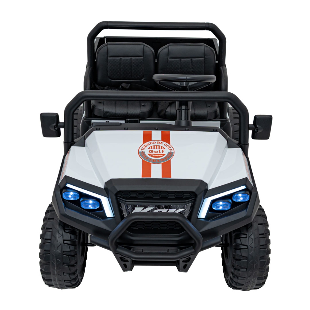 Elektromobilis Champion Pick-Up, White-Elektromobiliai vaikams, Sunkvežimiai-e-vaikas