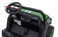 Elektromobilis Champion Pick-Up, Green-Elektromobiliai vaikams, Sunkvežimiai-e-vaikas