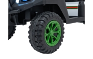 Elektromobilis Champion Pick-Up, Green-Elektromobiliai vaikams, Sunkvežimiai-e-vaikas