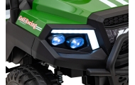 Elektromobilis Champion Pick-Up, Green-Elektromobiliai vaikams, Sunkvežimiai-e-vaikas