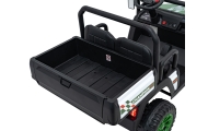 Elektromobilis Champion Pick-Up, Green-Elektromobiliai vaikams, Sunkvežimiai-e-vaikas