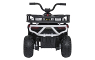 Elektrinis keturratis ATV Robust 01, White-Elektromobiliai vaikams, Keturračiai ir bagiai-e-vaikas
