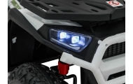 Elektrinis keturratis ATV Robust 01, White-Elektromobiliai vaikams, Keturračiai ir bagiai-e-vaikas