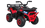 Elektrinis keturratis ATV Robust 01, Red-Elektromobiliai vaikams, Keturračiai ir bagiai-e-vaikas