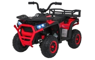 Elektrinis keturratis ATV Robust 01, Red-Elektromobiliai vaikams, Keturračiai ir bagiai-e-vaikas