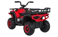 Elektrinis keturratis ATV Robust 01, Red-Elektromobiliai vaikams, Keturračiai ir bagiai-e-vaikas