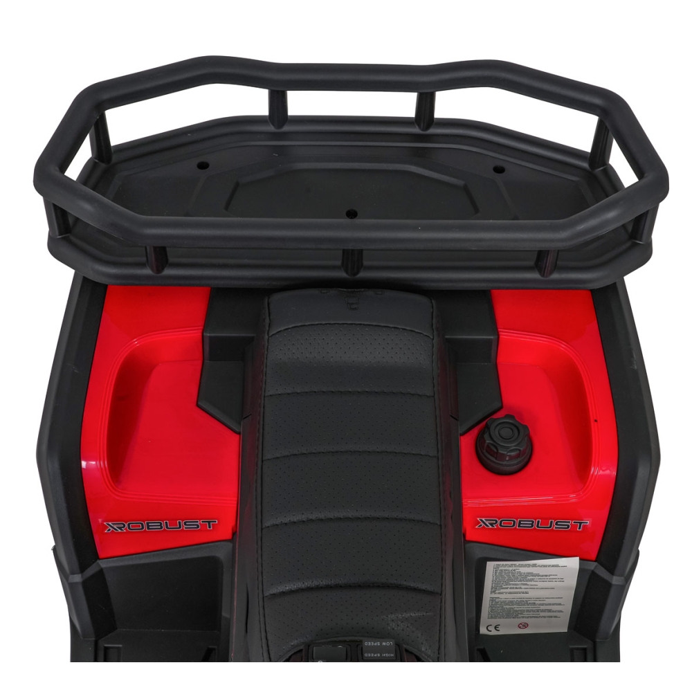 Elektrinis keturratis ATV Robust 01, Red-Elektromobiliai vaikams, Keturračiai ir bagiai-e-vaikas