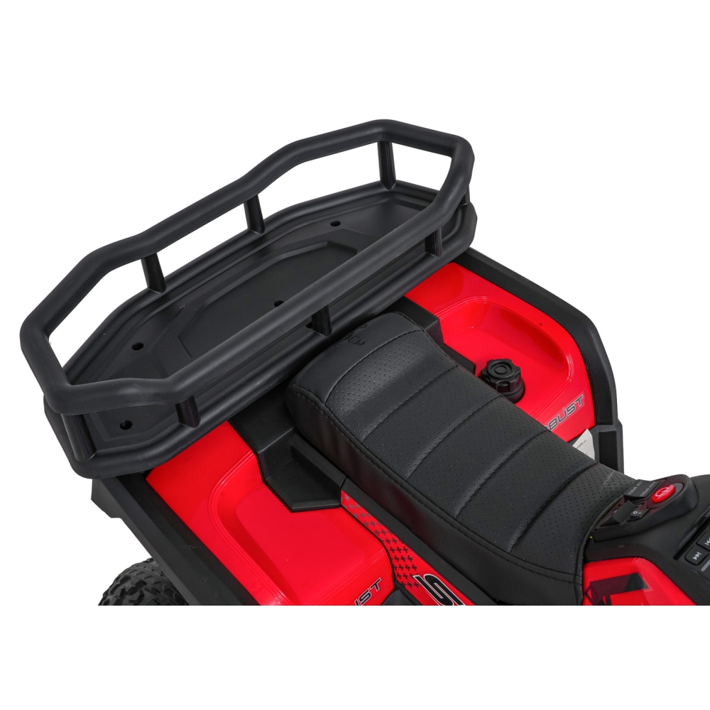 Elektrinis keturratis ATV Robust 01, Red-Elektromobiliai vaikams, Keturračiai ir bagiai-e-vaikas