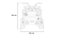 Pojazd Quad ATV Robust 01 Czerwony