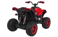 Elektrinis keturratis Fast Wheel, Red-Elektromobiliai vaikams, Keturračiai ir bagiai-e-vaikas