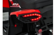 Elektrinis keturratis Fast Wheel, Red-Elektromobiliai vaikams, Keturračiai ir bagiai-e-vaikas