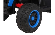 Elektrinis keturratis Fast Wheel, Blue-Elektromobiliai vaikams, Keturračiai ir bagiai-e-vaikas