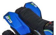 Elektrinis keturratis Fast Wheel, Blue-Elektromobiliai vaikams, Keturračiai ir bagiai-e-vaikas