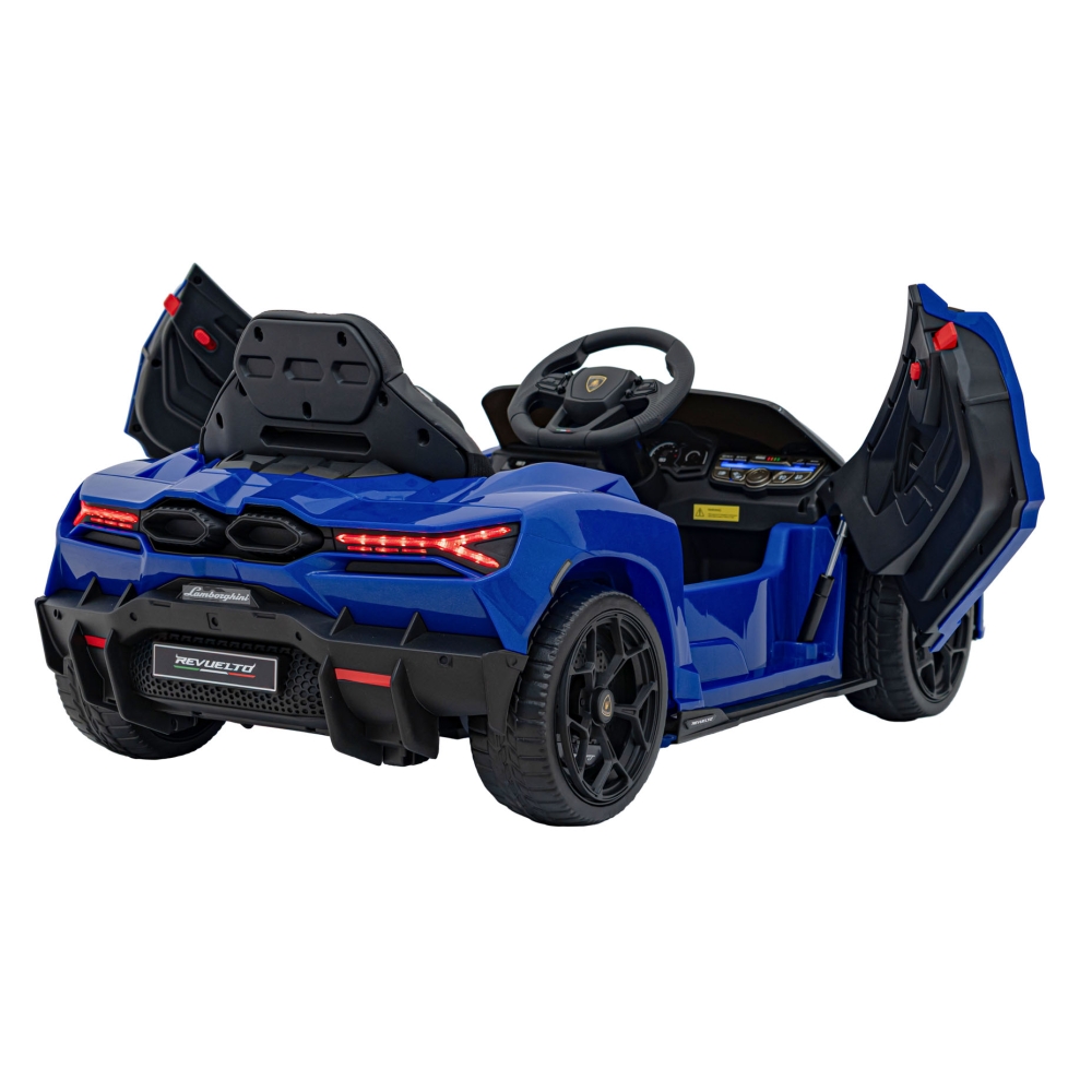 Elektromobilis Lamborghini Revuelto, Blue-Elektromobiliai vaikams, Mašinos-e-vaikas
