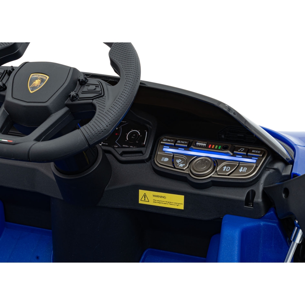 Elektromobilis Lamborghini Revuelto, Blue-Elektromobiliai vaikams, Mašinos-e-vaikas