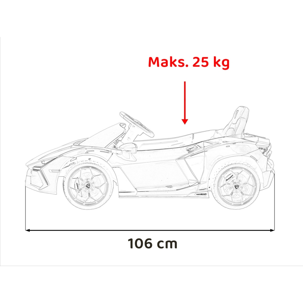 Elektromobilis Lamborghini Revuelto, Blue-Elektromobiliai vaikams, Mašinos-e-vaikas