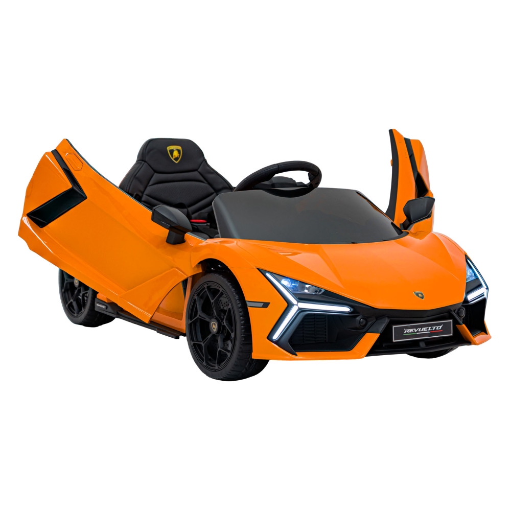 Elektromobilis Lamborghini Revuelto, Orange-Elektromobiliai vaikams, Mašinos-e-vaikas