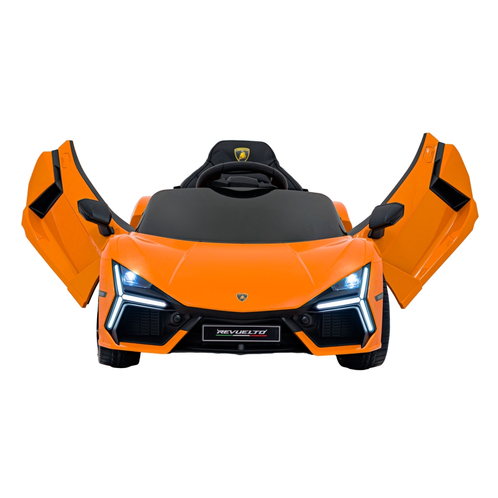 Elektromobilis Lamborghini Revuelto, Orange-Elektromobiliai vaikams, Mašinos-e-vaikas
