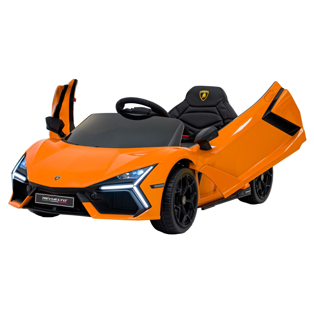 Elektromobilis Lamborghini Revuelto, Orange-Elektromobiliai vaikams, Mašinos-e-vaikas