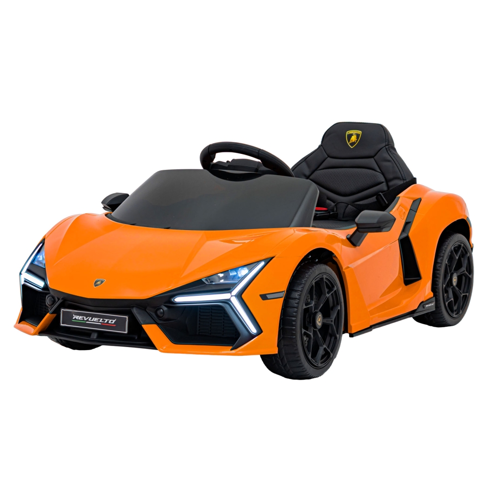 Elektromobilis Lamborghini Revuelto, Orange-Elektromobiliai vaikams, Mašinos-e-vaikas