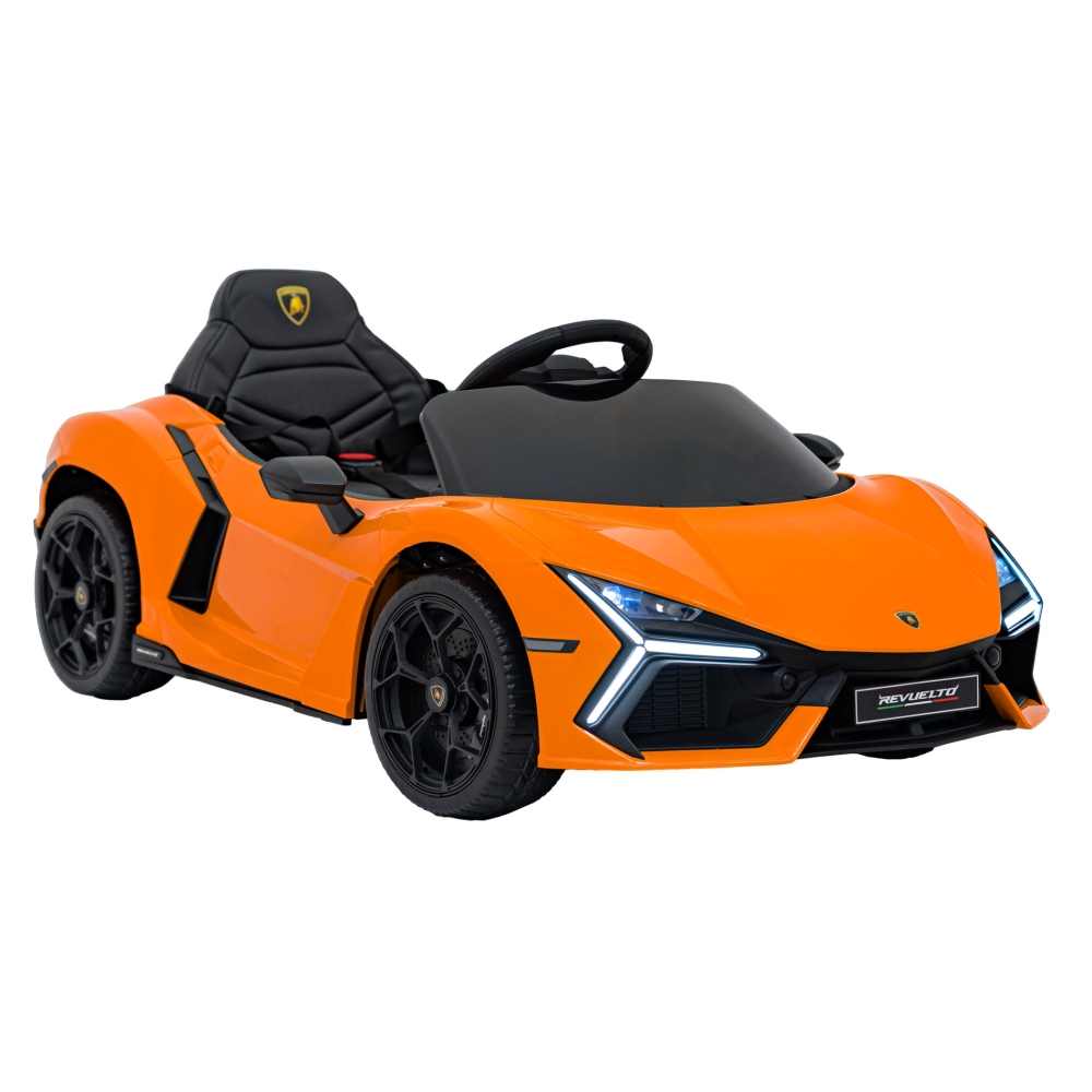 Elektromobilis Lamborghini Revuelto, Orange-Elektromobiliai vaikams, Mašinos-e-vaikas
