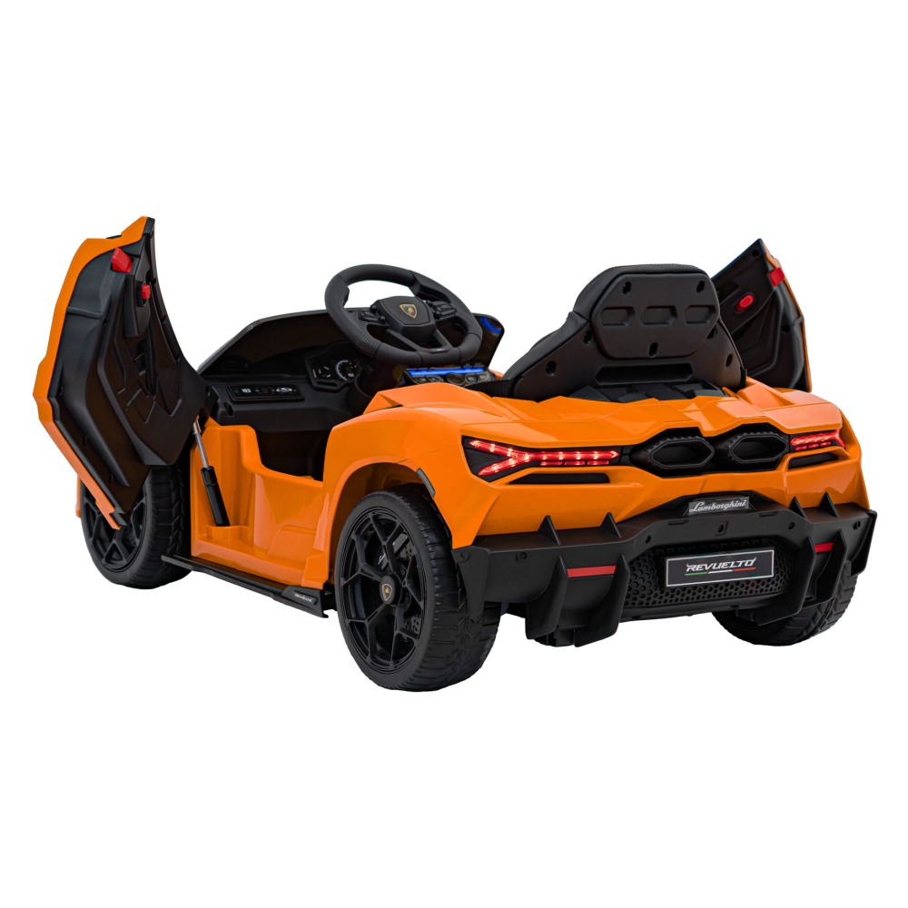 Elektromobilis Lamborghini Revuelto, Orange-Elektromobiliai vaikams, Mašinos-e-vaikas