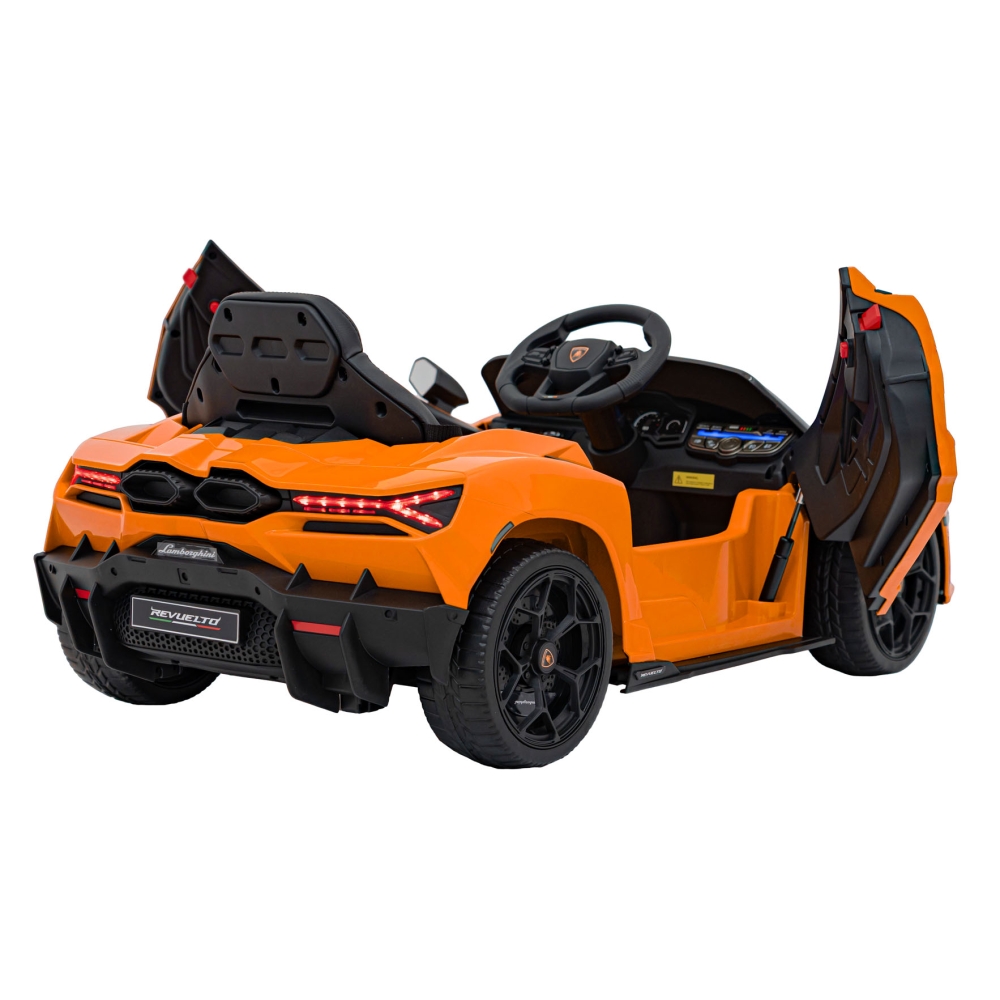 Elektromobilis Lamborghini Revuelto, Orange-Elektromobiliai vaikams, Mašinos-e-vaikas