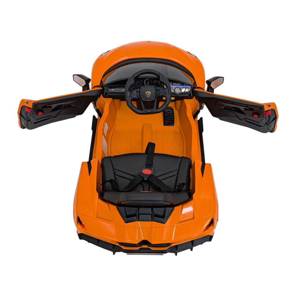 Elektromobilis Lamborghini Revuelto, Orange-Elektromobiliai vaikams, Mašinos-e-vaikas