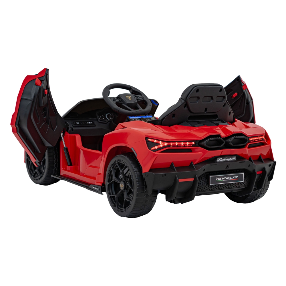 Elektromobilis Lamborghini Revuelto, Red-Elektromobiliai vaikams, Mašinos-e-vaikas