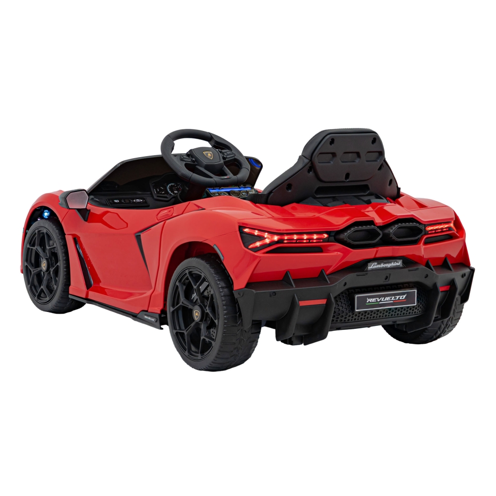 Elektromobilis Lamborghini Revuelto, Red-Elektromobiliai vaikams, Mašinos-e-vaikas
