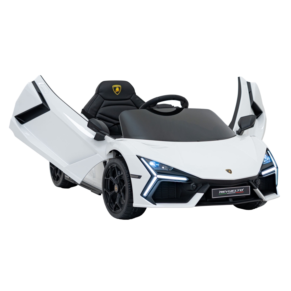 Elektromobilis Lamborghini Revuelto, White-Elektromobiliai vaikams, Mašinos-e-vaikas