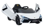 Elektromobilis Lamborghini Revuelto, White-Elektromobiliai vaikams, Mašinos-e-vaikas