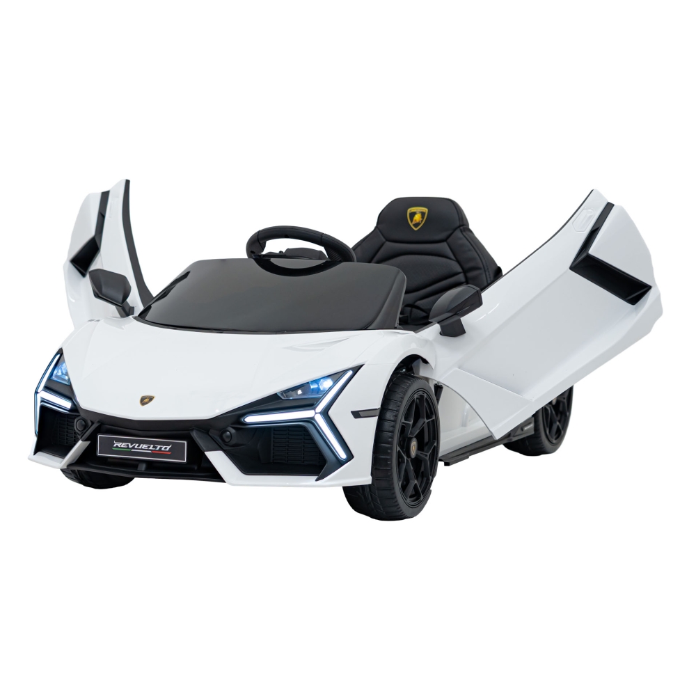 Elektromobilis Lamborghini Revuelto, White-Elektromobiliai vaikams, Mašinos-e-vaikas