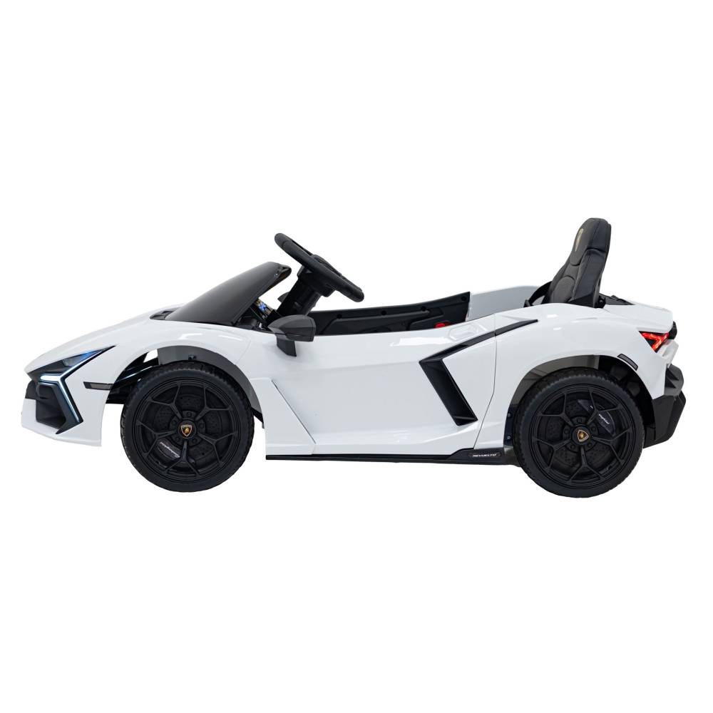 Elektromobilis Lamborghini Revuelto, White-Elektromobiliai vaikams, Mašinos-e-vaikas