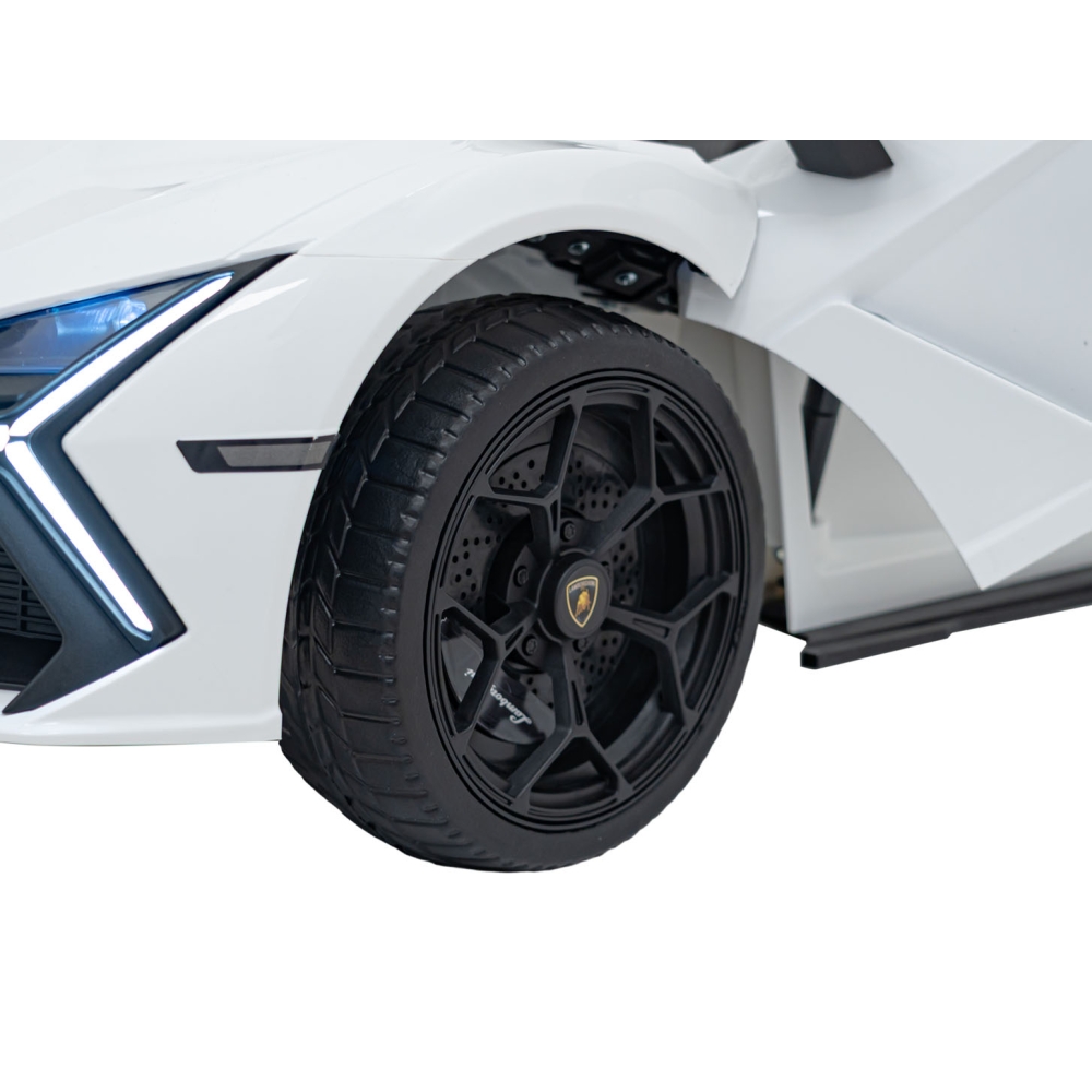 Elektromobilis Lamborghini Revuelto, White-Elektromobiliai vaikams, Mašinos-e-vaikas