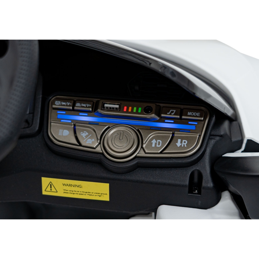 Elektromobilis Lamborghini Revuelto, White-Elektromobiliai vaikams, Mašinos-e-vaikas