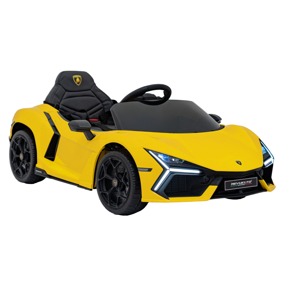 Elektromobilis Lamborghini Revuelto, Yellow-Elektromobiliai vaikams, Mašinos-e-vaikas