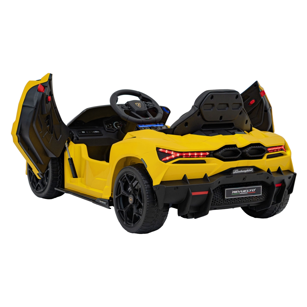 Elektromobilis Lamborghini Revuelto, Yellow-Elektromobiliai vaikams, Mašinos-e-vaikas