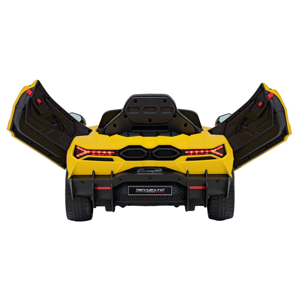 Elektromobilis Lamborghini Revuelto, Yellow-Elektromobiliai vaikams, Mašinos-e-vaikas