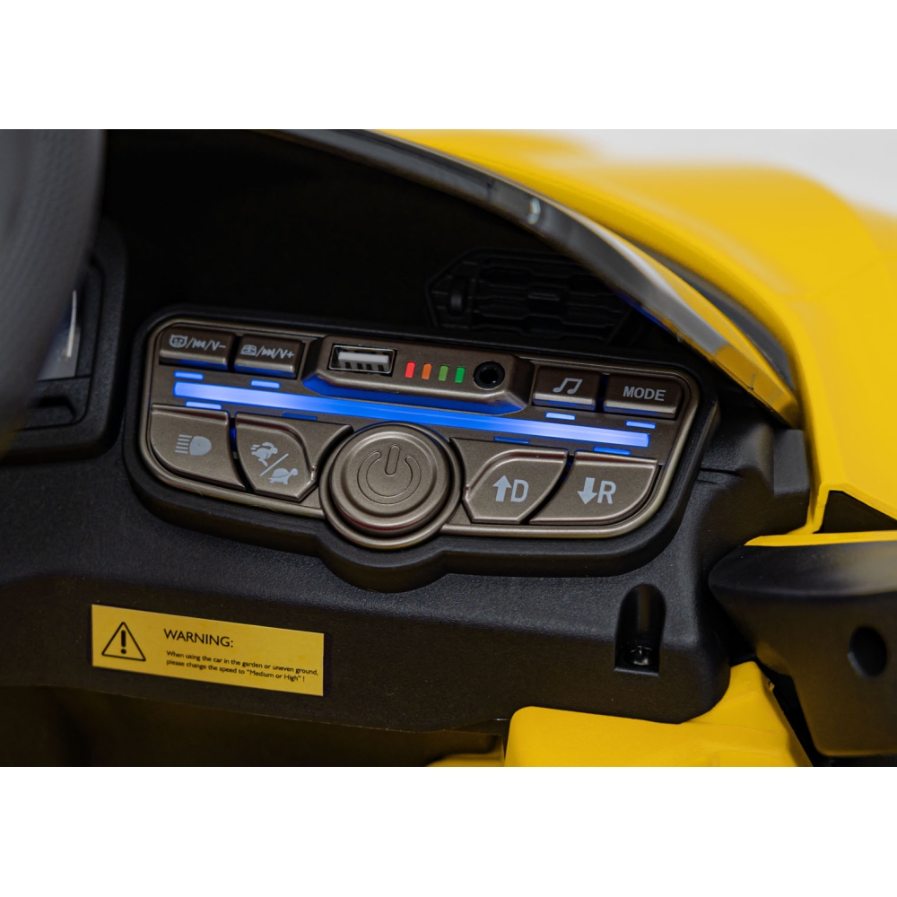Elektromobilis Lamborghini Revuelto, Yellow-Elektromobiliai vaikams, Mašinos-e-vaikas