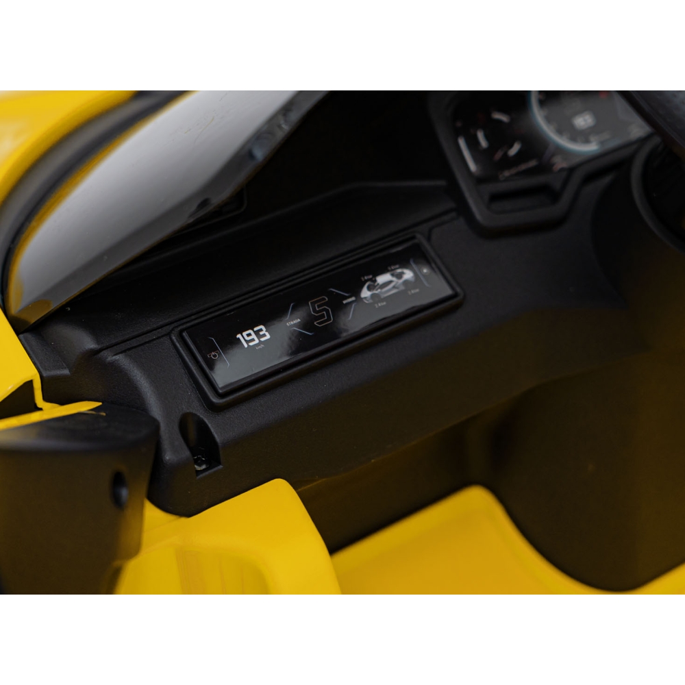 Elektromobilis Lamborghini Revuelto, Yellow-Elektromobiliai vaikams, Mašinos-e-vaikas