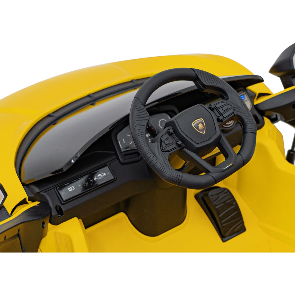 Elektromobilis Lamborghini Revuelto, Yellow-Elektromobiliai vaikams, Mašinos-e-vaikas