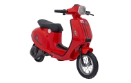 Elektrinis motoroleris Retro 23, Red-Elektromobiliai vaikams, Motociklai-e-vaikas